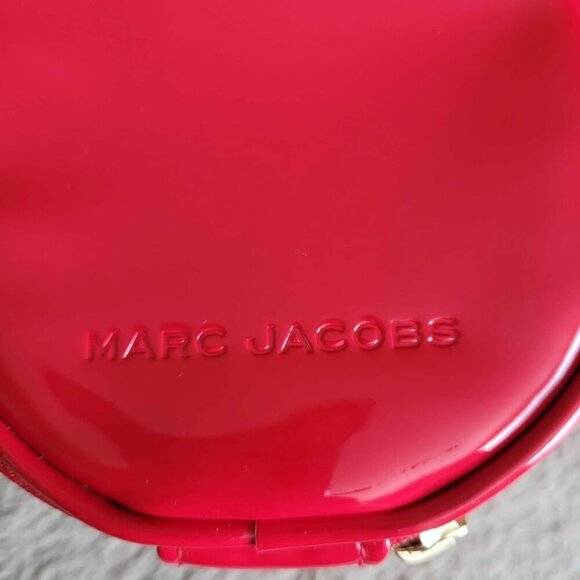 Marc Jacobs red patent leather mini canteen crossbody - Picture 7 of 11